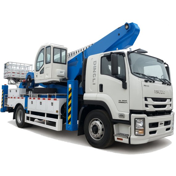 Автогидроподъемник ISUZU GIGA QL1180JQFRY с RRR5180JGKQ6 45м