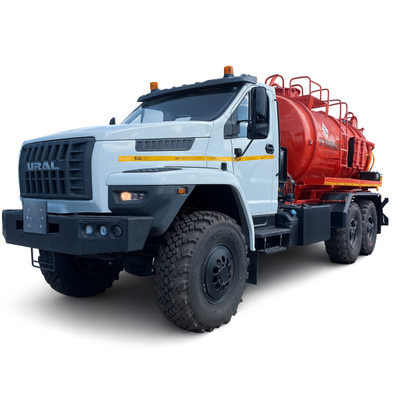 Вакуумный нефтепромысловый АКНС-10м3 на шасси Урал 4320-6951-72
