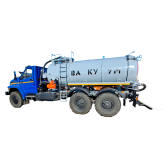 Автоцистерна вакуумная коммунальная МВ-10-ОД 10м3 на шасси Урал 4320-6951-72