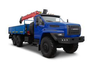 Бортовой Урал NEXT 4320-6951-72 с КМУ Инман ИМ 150