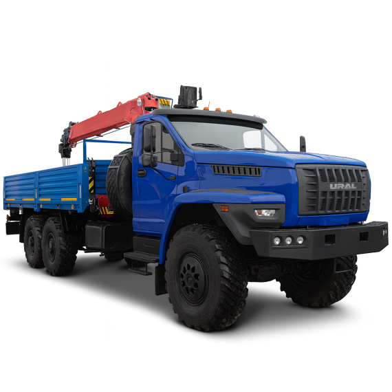 Бортовой Урал NEXT 4320-6951-72 с КМУ Инман ИМ 150