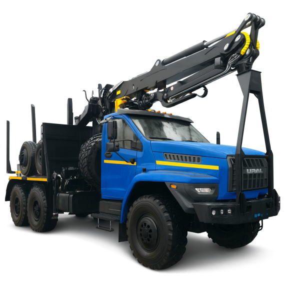 Лесовоз Урал NEXT на шасси 5557-72Е5 с ГМ VM10L74