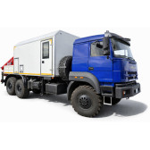 ПАРМ с КМУ SunHunk с люлькой на шасси Урал 4320-4972-80 ПАРМ с КМУ SunHunk с люлькой на шасси Урал 4320-4972-80