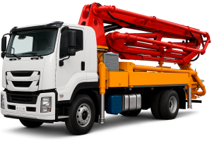 Автобетононасос XNJ5200THB30 на шасси ISUZU QL5220TZZU4QDRY